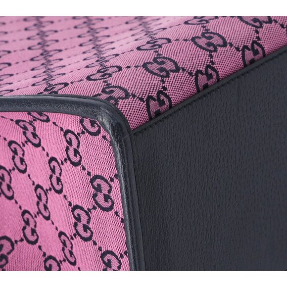 Gucci Small Retro Interlocking G Tote Monogram GG Multicolor Bag Pink - Picture 8 of 10